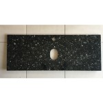 Vanity Tops - Black Quartz Stone 1200mm